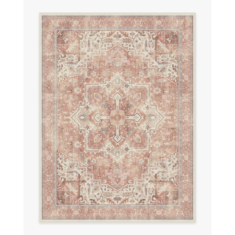 Retro Gaming Rug - Kraliyet Gül Pembe Halı Geleneksel Yatak