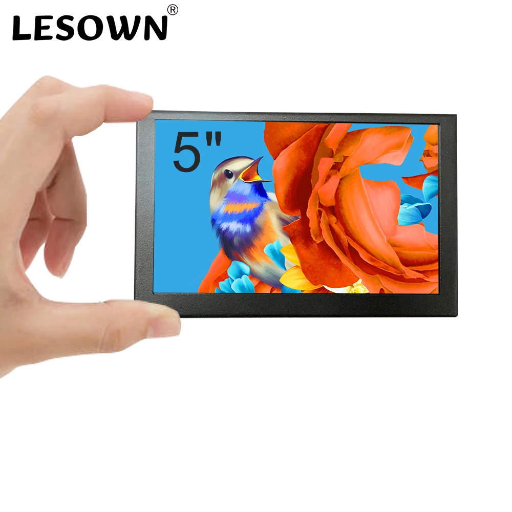 Retro Gaming Monitor - LESOWN 5 Inç Mini Monitör IPS