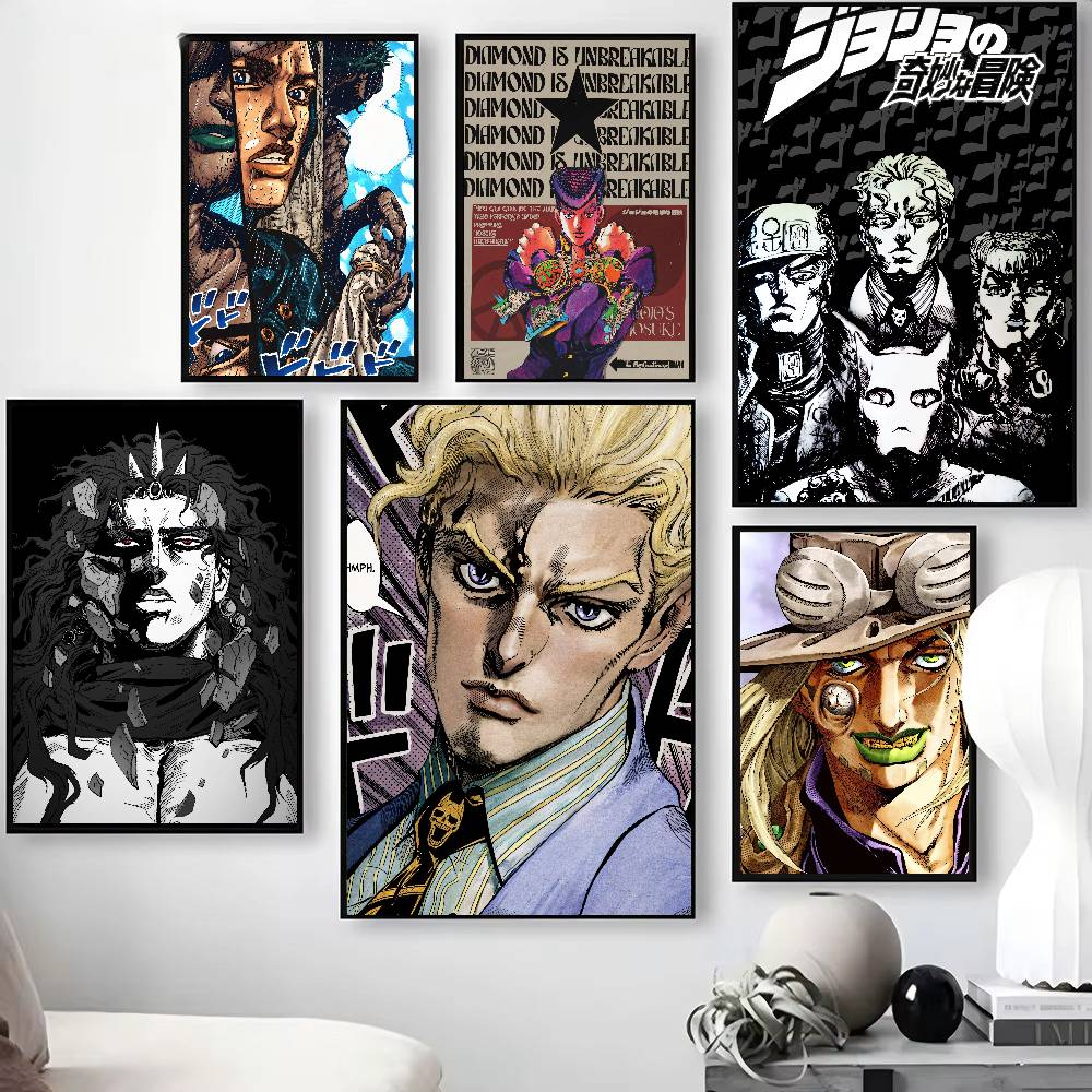 Retro Gaming Wallpaper - Popüler Manga JoJo B-BizarreS A-AdventureS Anime