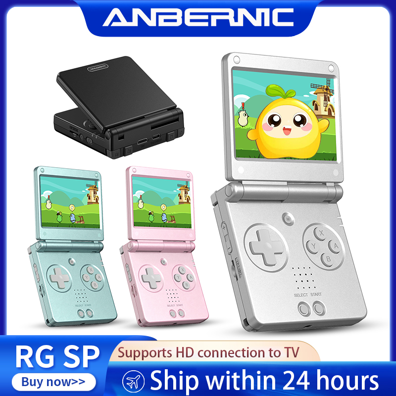 Retro Gaming Realm - Anbernic RGSP Flip Retro El Oyun