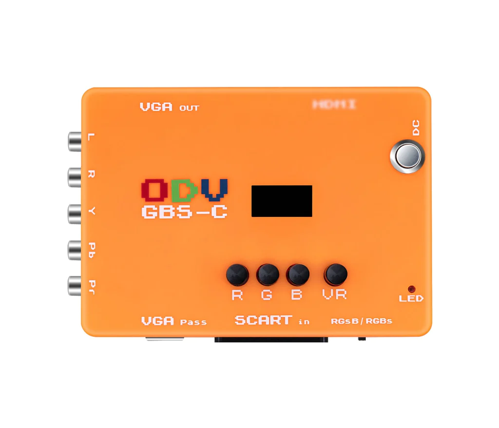 Retro Gaming Realm - Mcbazel ODV-GBS-C bileşen VGA/VGA VGA/HDMI tarama