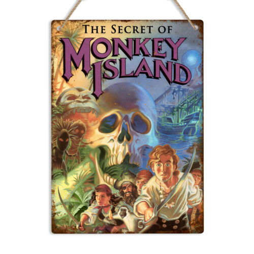 Retro Gaming Us - MONKEY ISLAND Amiga Vintage Retro Oyun
