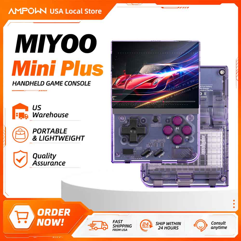 Retro Gaming Monitor - Miyoo Mini+ Retro El Oyun Konsolu