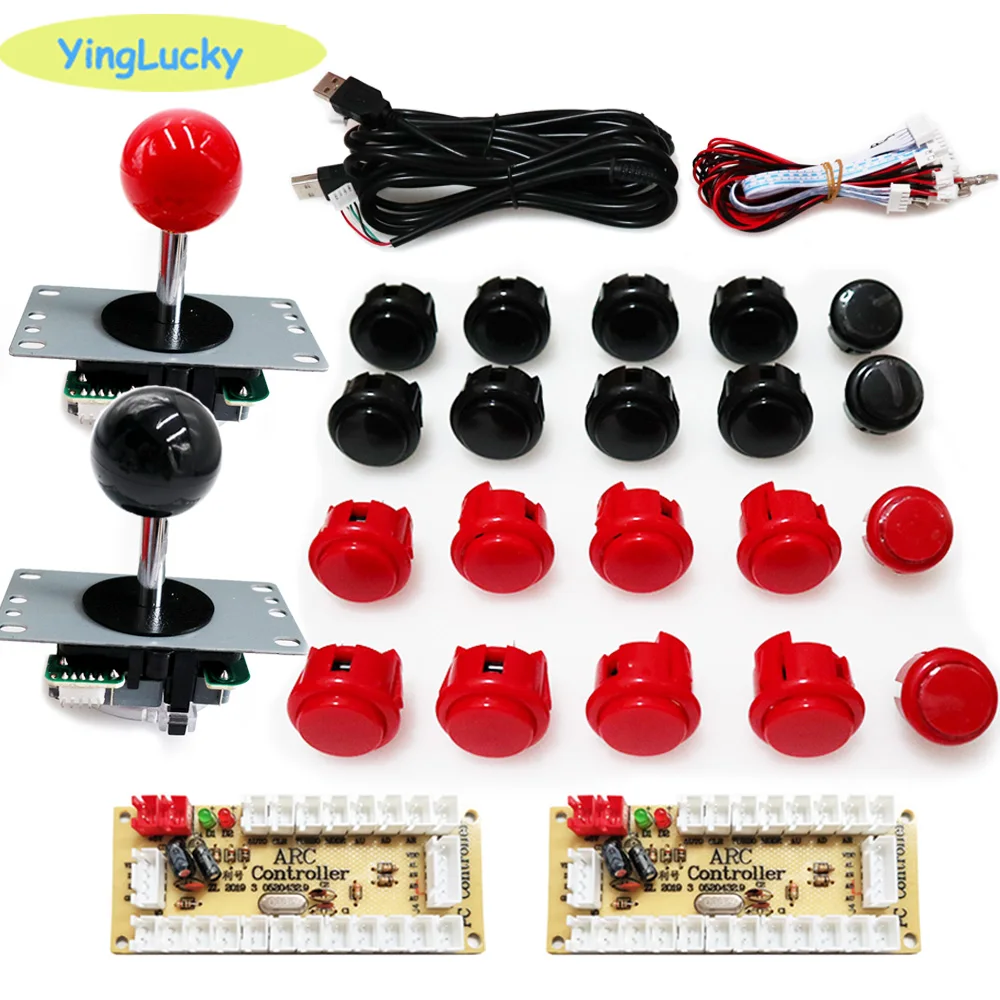 Arcade 2 Oyuncu Sıfır Gecikme  - Arcade Button Kit incelemesi ve fiyatı