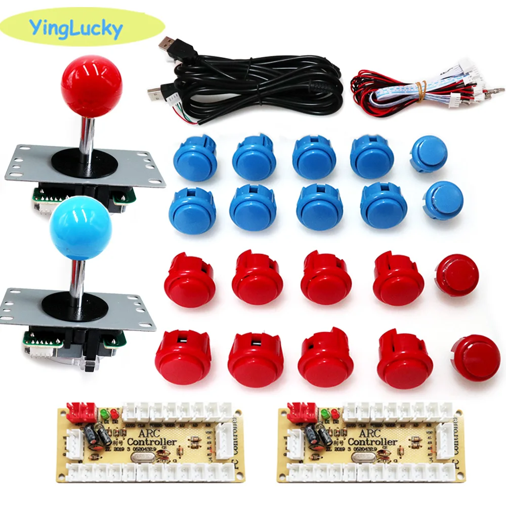 Arcade 2 Oyuncu Sıfır Gecikme  - Arcade Button Kit incelemesi ve fiyatı
