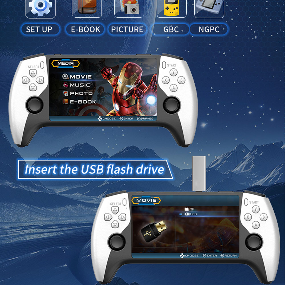 2026 Yeni SF3500 5 İnç El Tipi - Retro Gaming Download incelemesi ve fiyatı