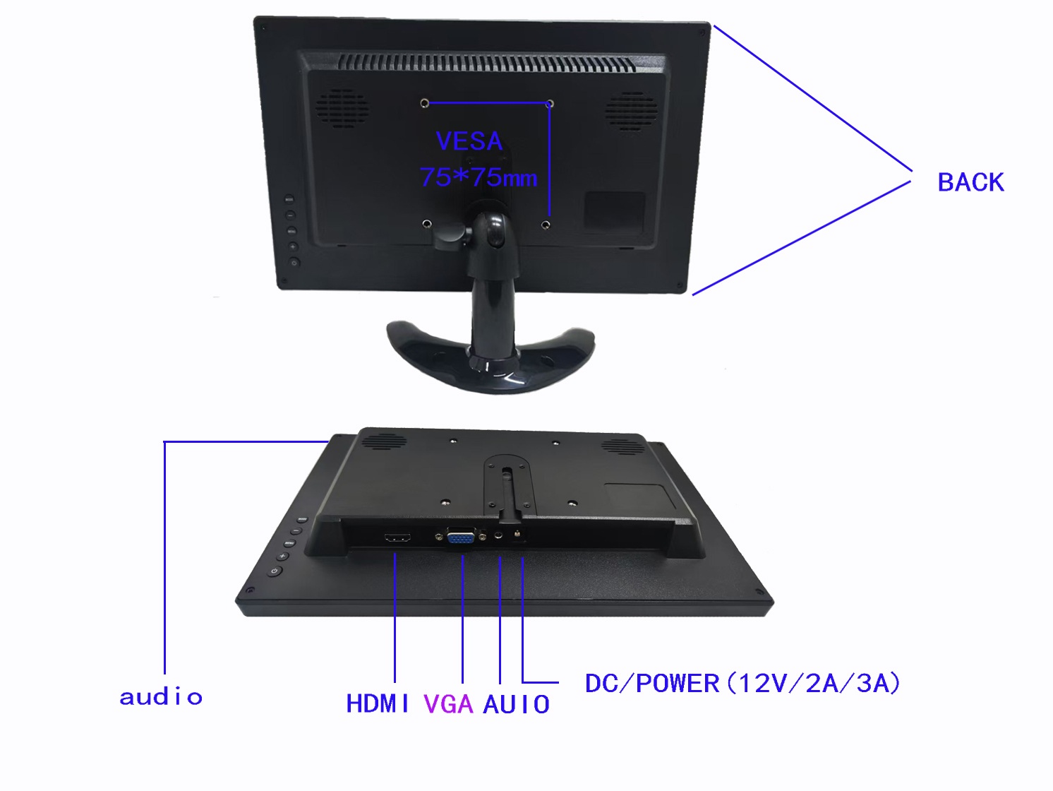 AV HDMI BNC VGA Girişli 11,6 İ - Retro Gaming Monitor incelemesi ve fiyatı