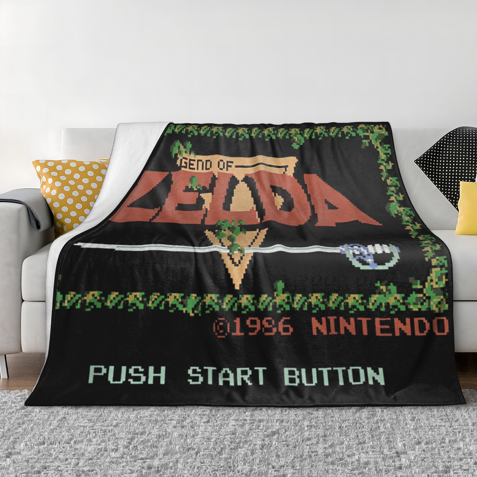 Z-Zelda Legends Flanel Battani - Retro Gaming Zelda incelemesi ve fiyatı