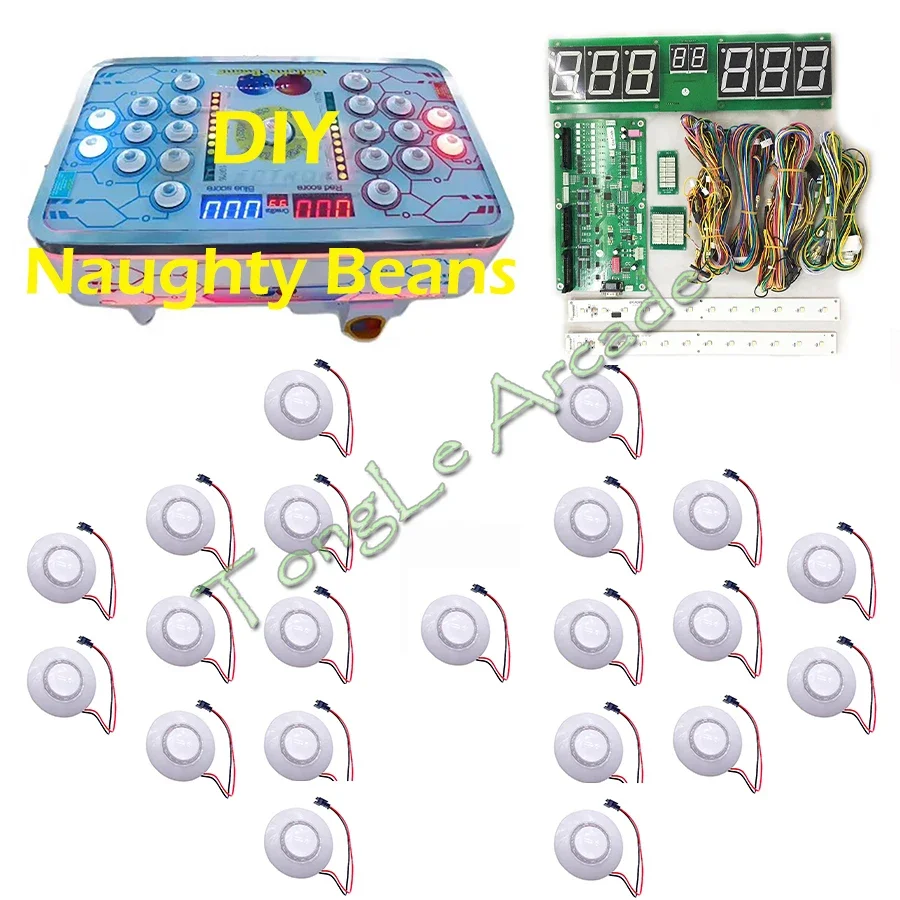 Yaramaz Fasulyeler DIY kiti, J - Arcade Button Kit incelemesi ve fiyatı