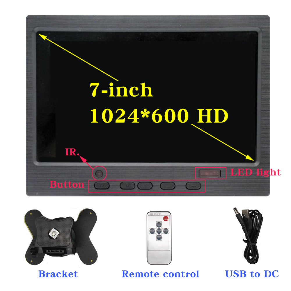 7 inç taşınabilir ekran 1024x6 - Retro Gaming Monitor incelemesi ve fiyatı
