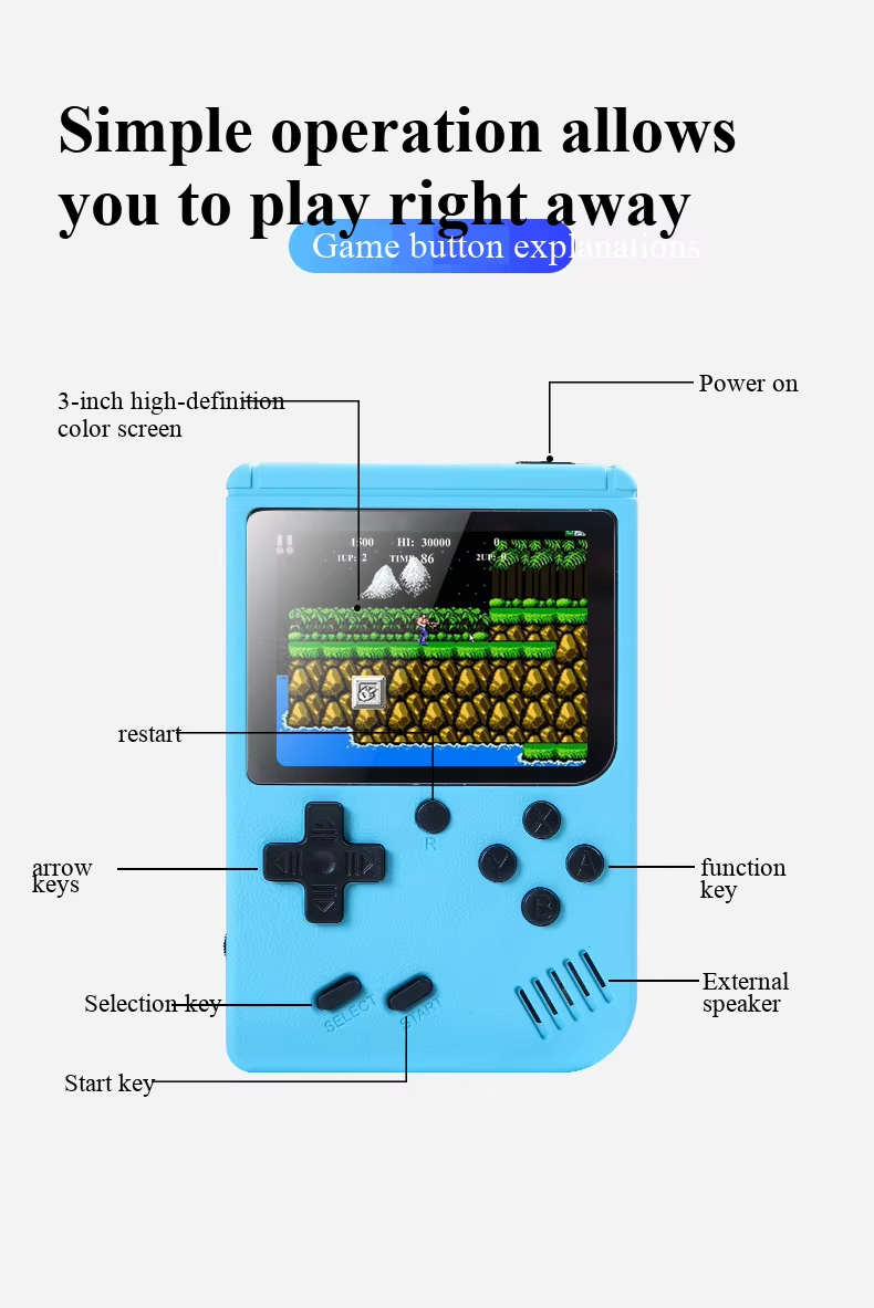 400'ü 1 Arada MİNİ Oyunlar El  - Retro Gaming App incelemesi ve fiyatı
