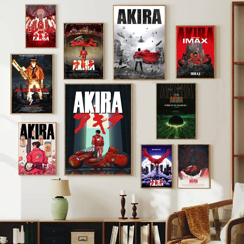 Akira Anime Kağıt Poster Retro - Retro Gaming Wallpaper incelemesi ve fiyatı