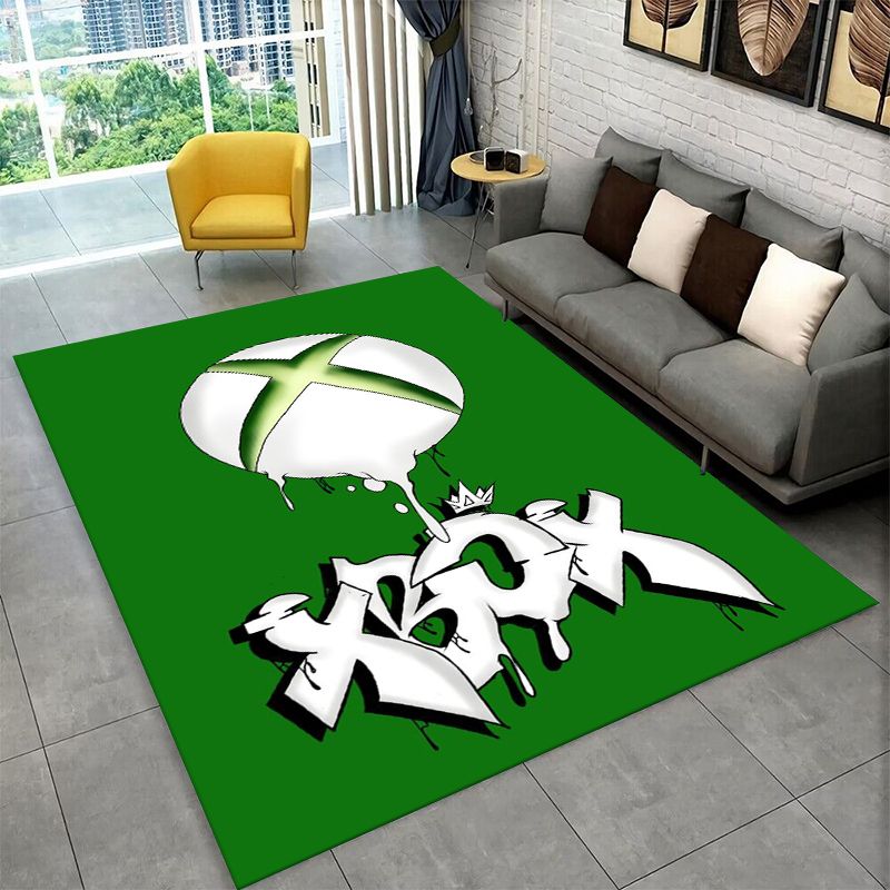 Retro Xbox Gaming Gamer Logo H - Retro Gaming Rug incelemesi ve fiyatı