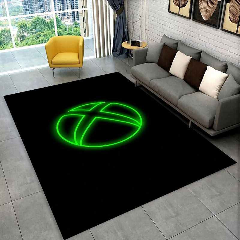 Retro Xbox Gaming Gamer Logo H - Retro Gaming Rug incelemesi ve fiyatı