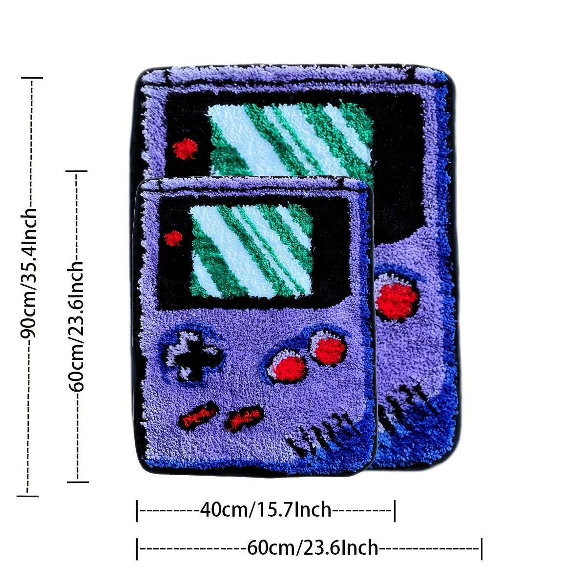 Mor akın oyun konsolu halı des - Retro Gaming Rug incelemesi ve fiyatı