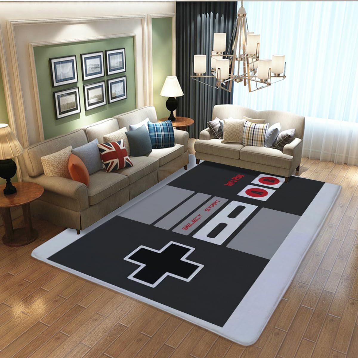 Vintage NES Oyun Kumandası Tem - Retro Gaming Rug incelemesi ve fiyatı