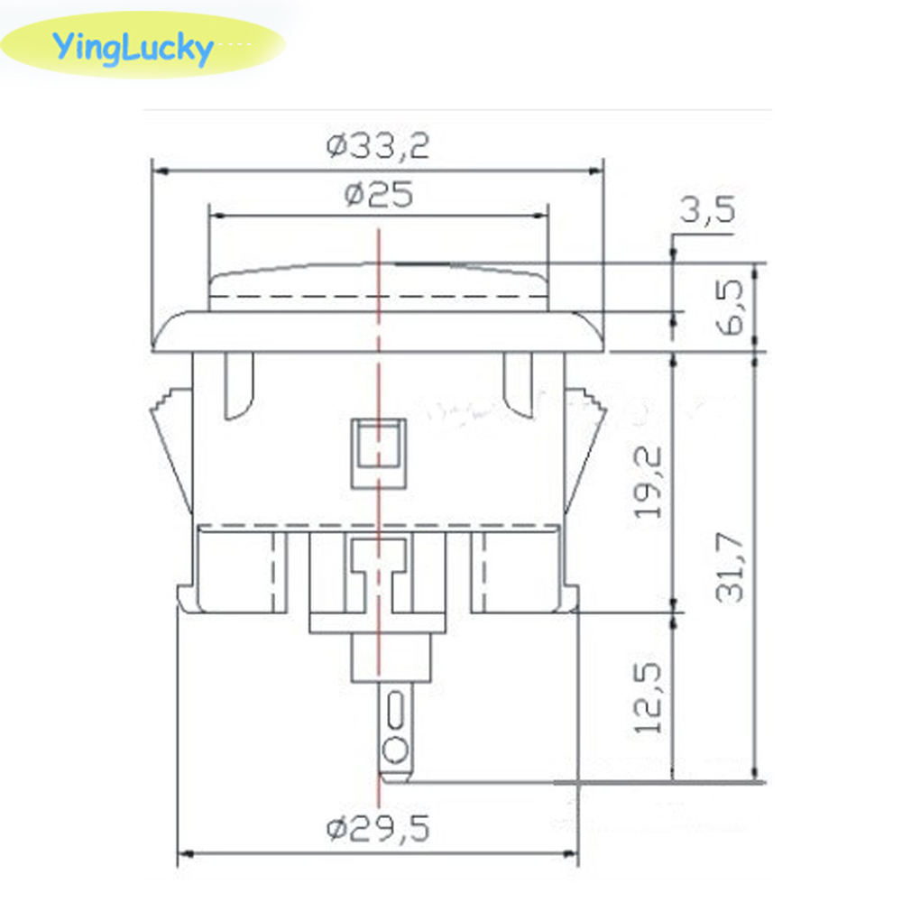 12 adet Arcade Basmalı Düğme,  - Arcade Button Kit incelemesi ve fiyatı