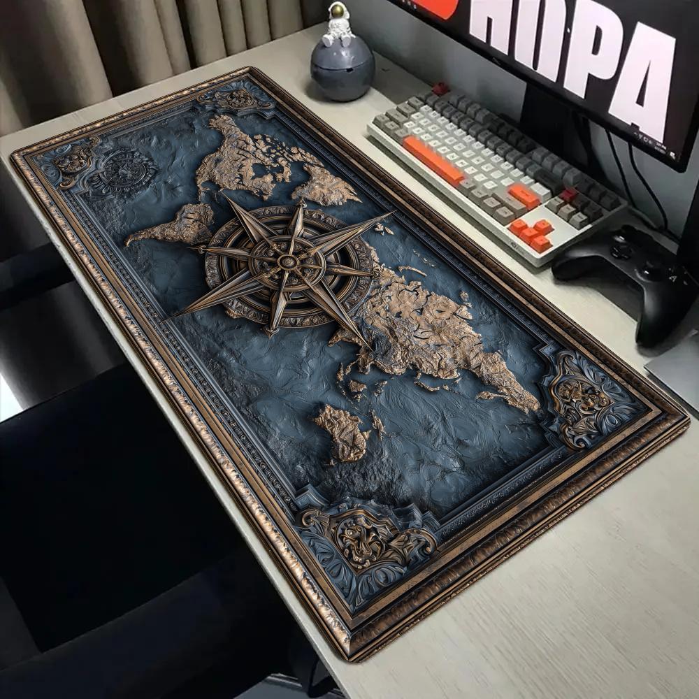 Retro pusula ve harita desenli - Retro Gaming Rug incelemesi ve fiyatı