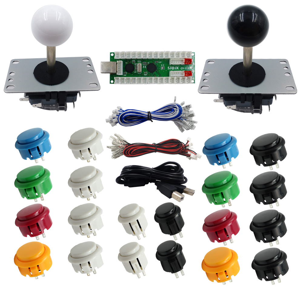 SJ@JX 2 Oyunculu Arcade DIY Ki - Arcade Button Kit incelemesi ve fiyatı