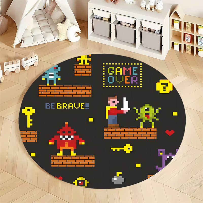 Ücretsiz kargo! Çocuk oyun ala - Retro Gaming Rug incelemesi ve fiyatı