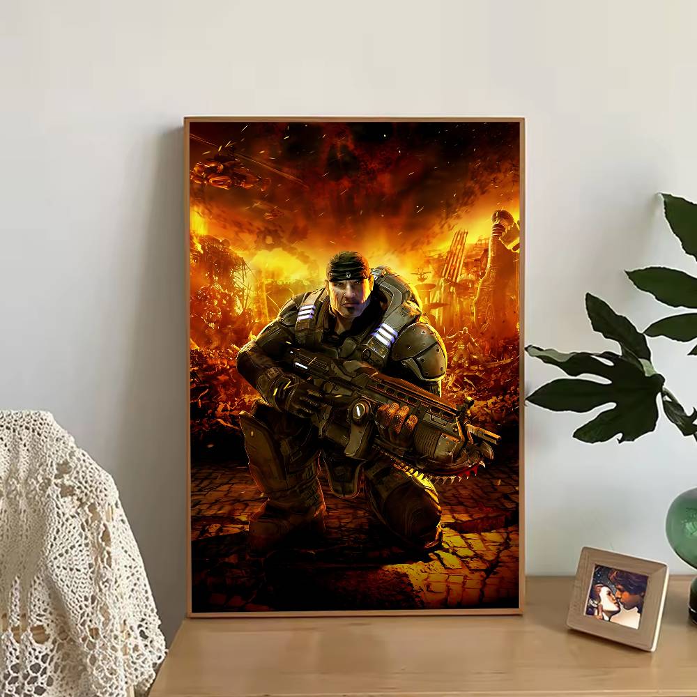 Oyun G-Gears of W-War Posteri  - Retro Gaming Aesthetic incelemesi ve fiyatı