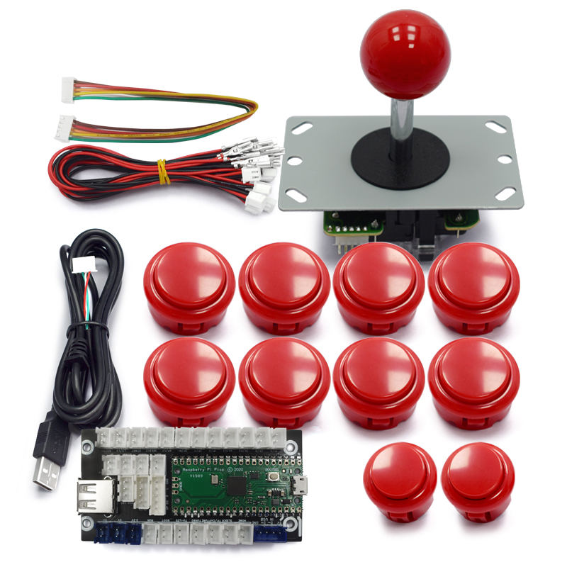 Kopya Sanwa Arcade Oyunu Diy K - Arcade Button Kit incelemesi ve fiyatı