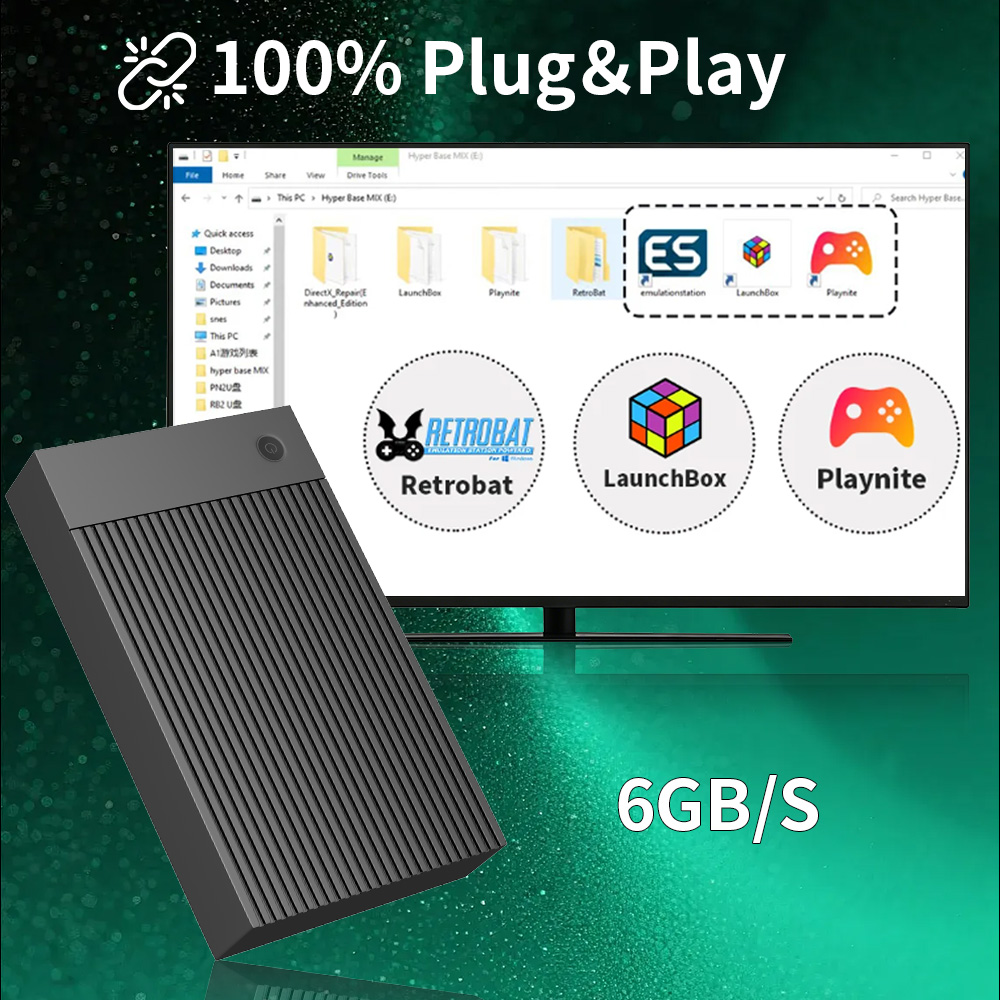 Hyper Base MIX 4T Retro HDD Sw - Retro Gaming App incelemesi ve fiyatı