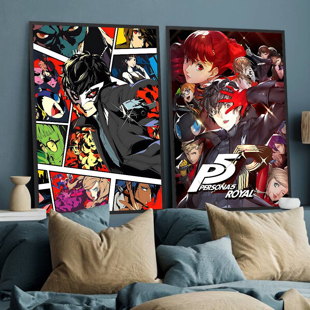Sıcak Video Oyunu P-Persona 5  - Retro Gaming Wallpaper incelemesi ve fiyatı