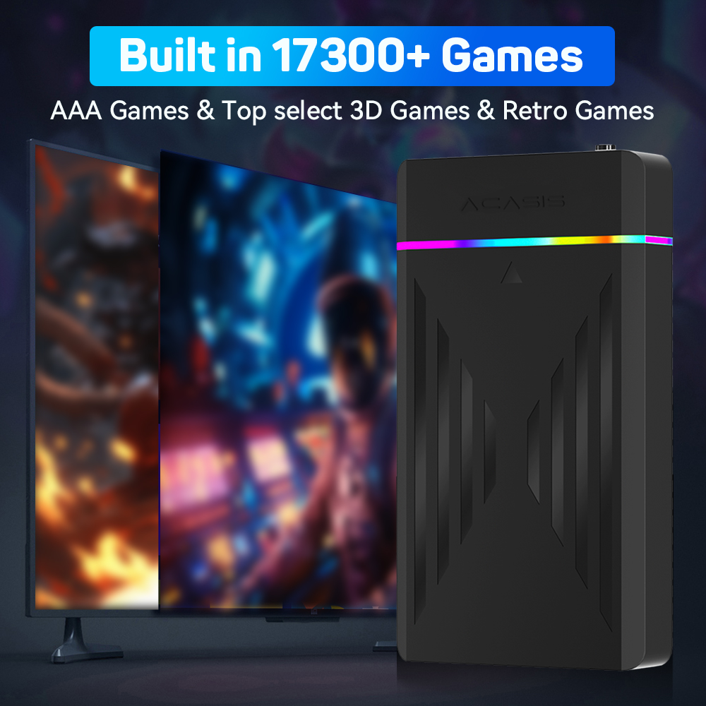 3 TB Taşınabilir Oyun HDD Laun - Retro Gaming Monitor incelemesi ve fiyatı